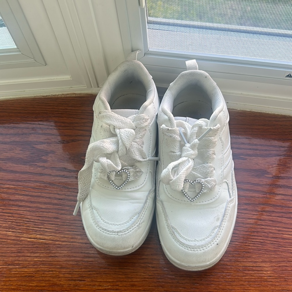Heart Charm Chunky Low Tops